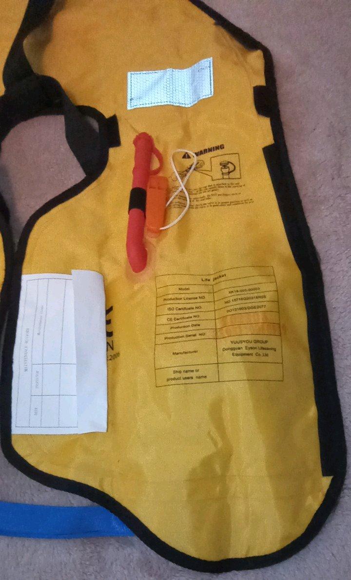 Eyson YSH7092 Inflatable Life Jacket - Melbourne, Florida - FleaMarketBay