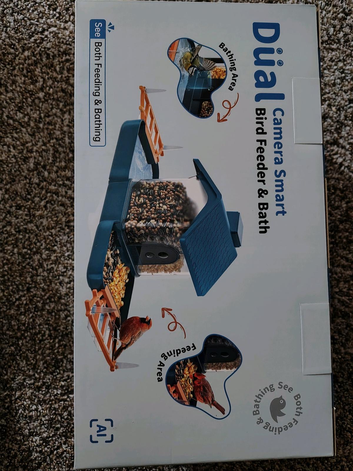 Comedero Inteligente para Pajaros con Camara y Panel Solar - Tulsa, Oklahoma - FleaMarketBay