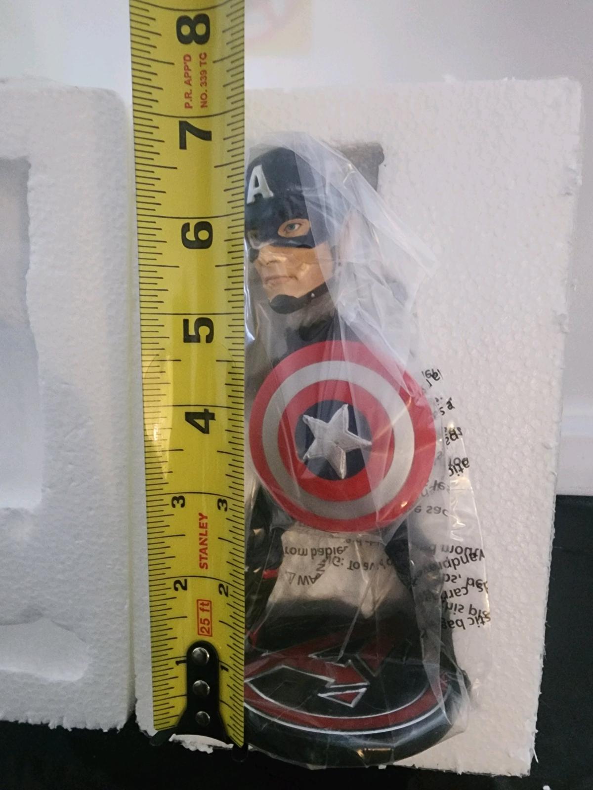 NECA Age of Ultron Capitan America Bobble Heade Figure - Ozone Park, New York - FleaMarketBay