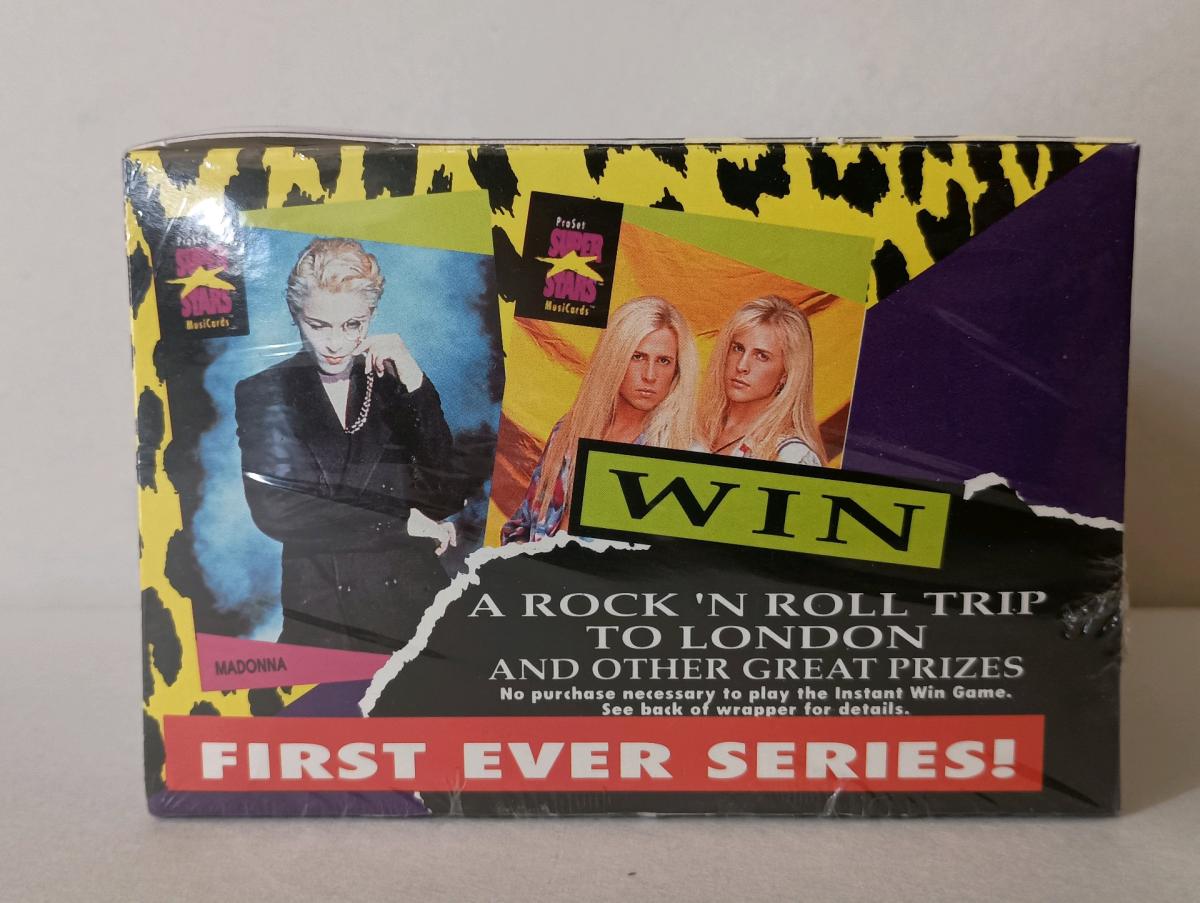 1991 ProSet Stars MusiCards Sealed Box - Pickerington, Ohio - FleaMarketBay