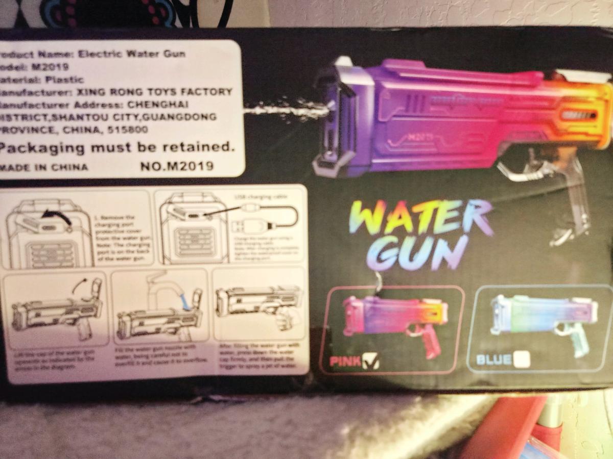 fully automatic electric water gun - Gilbert, Arizona - FleaMarketBay