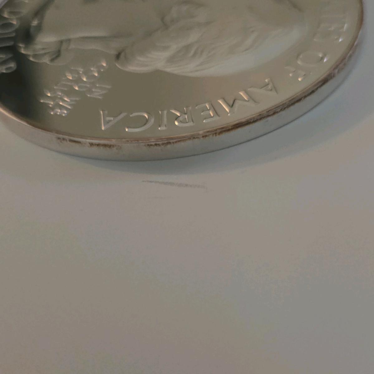 5oz silver minted as quarter dollar - Mora, Minnesota - FleaMarketBay