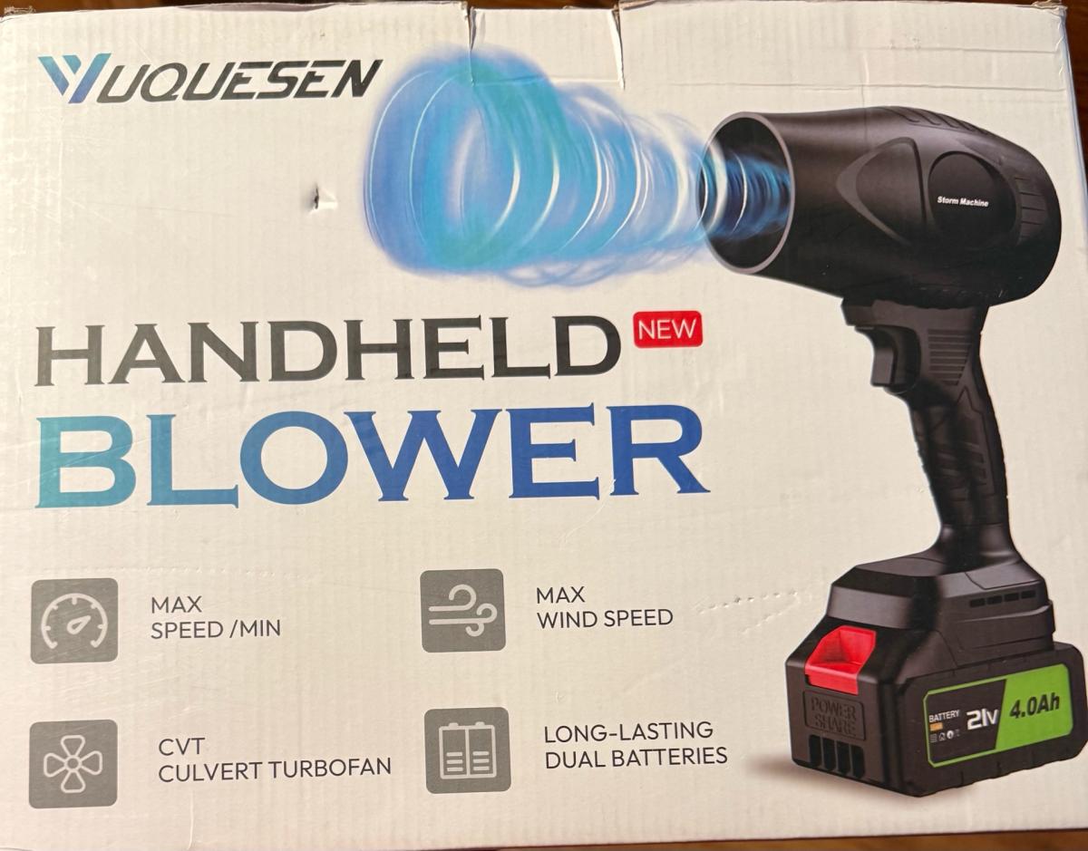 Battery Powered Blower - Troy, Alabama - FleaMarketBay