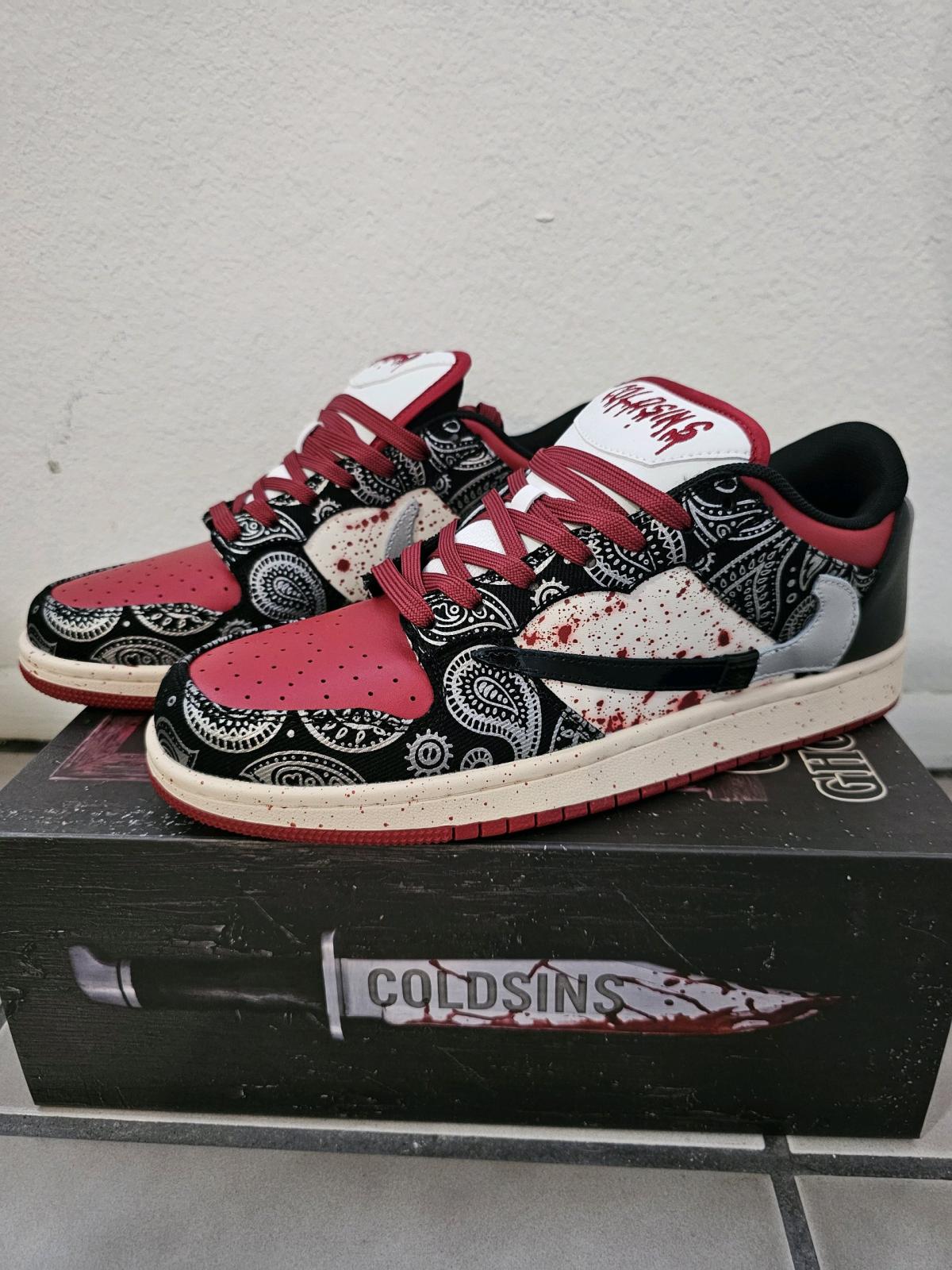 Cold Sin GhostFace Custom Shoes - Bradenton, Florida - FleaMarketBay