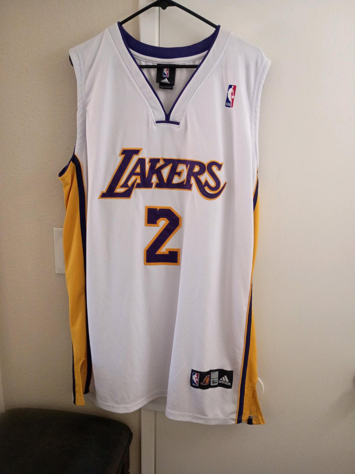 Lakers jersey 2 Fisher  size 2XL - Moreno Valley, California - FleaMarketBay