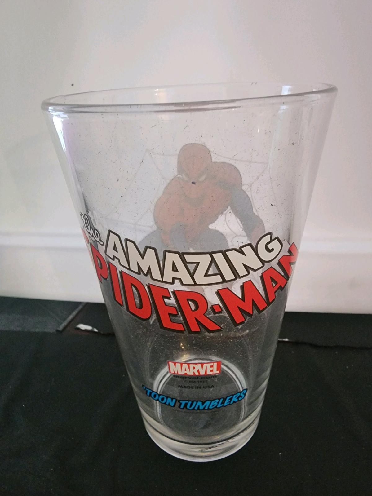 toon Tumblers 16 once SpiderMan Glas - Ozone Park, New York - FleaMarketBay