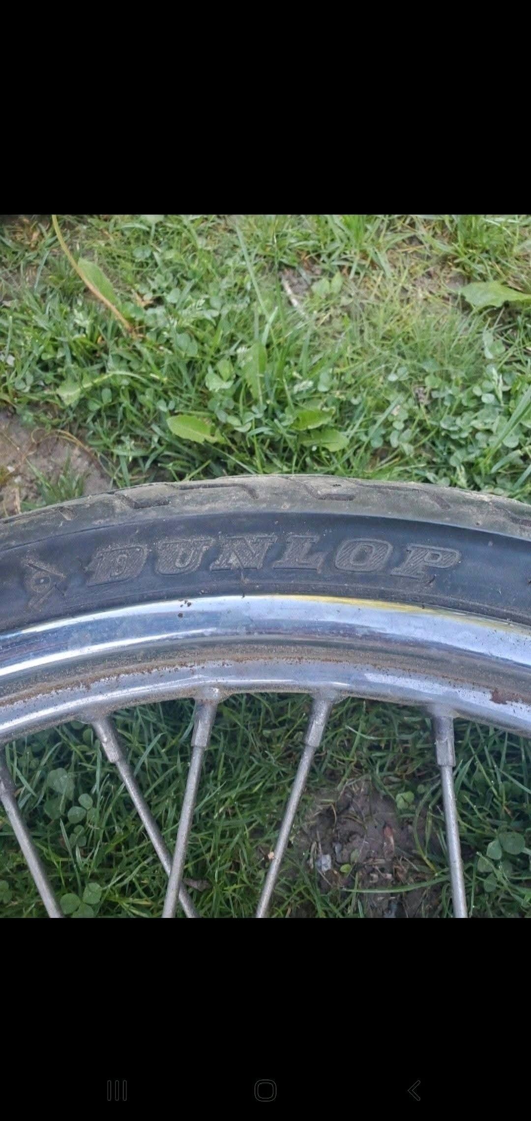 Dunlop 40 spoke harley tire - Bradford, Pennsylvania - FleaMarketBay
