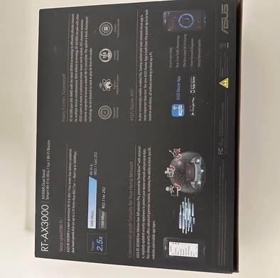 ASUS RTAX3000 Dual Band WiFi 6 Router  New In Box - Bellevue, Washington - FleaMarketBay
