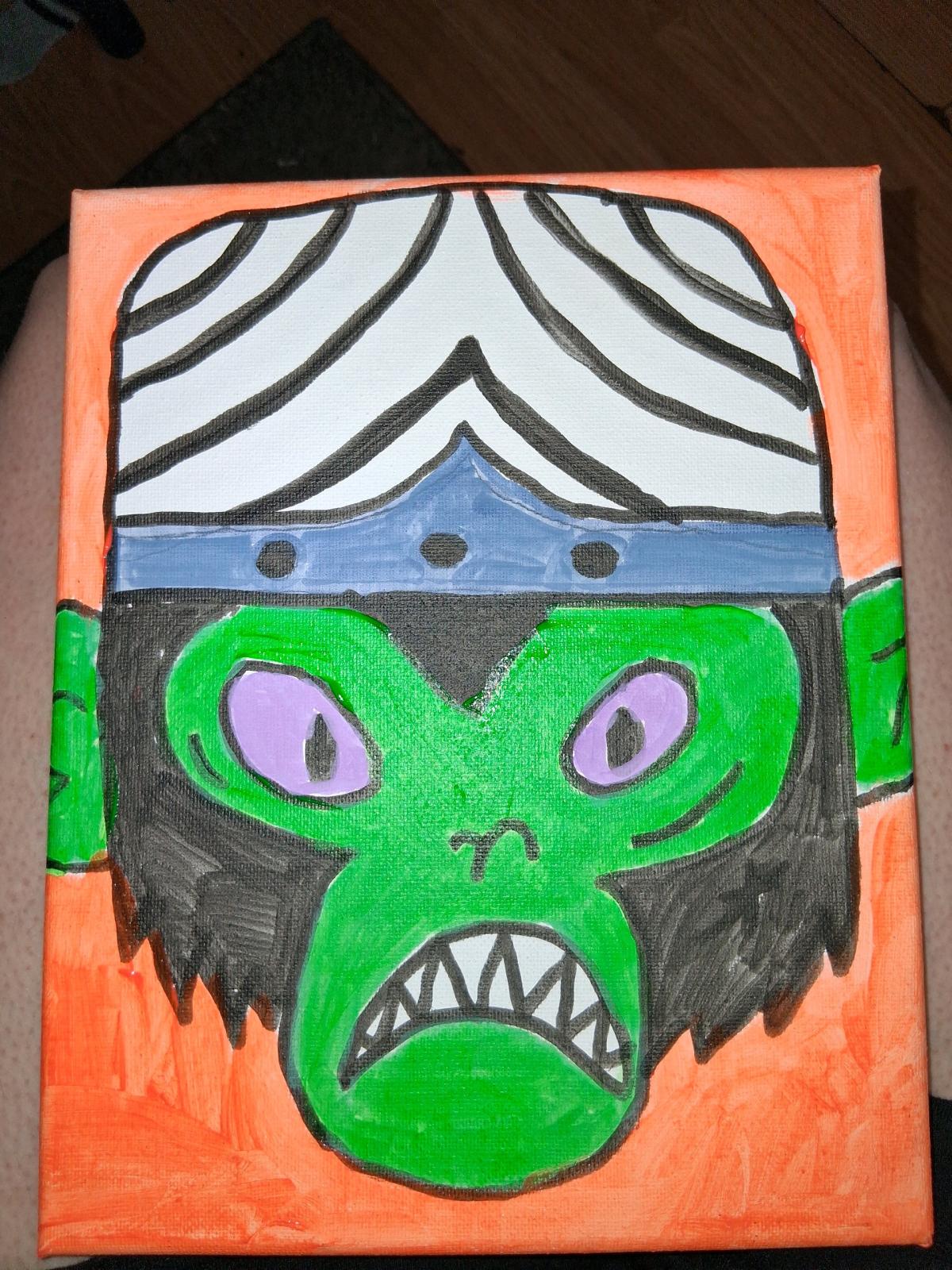 mojo Jojo painting - Clyde, North Carolina - FleaMarketBay