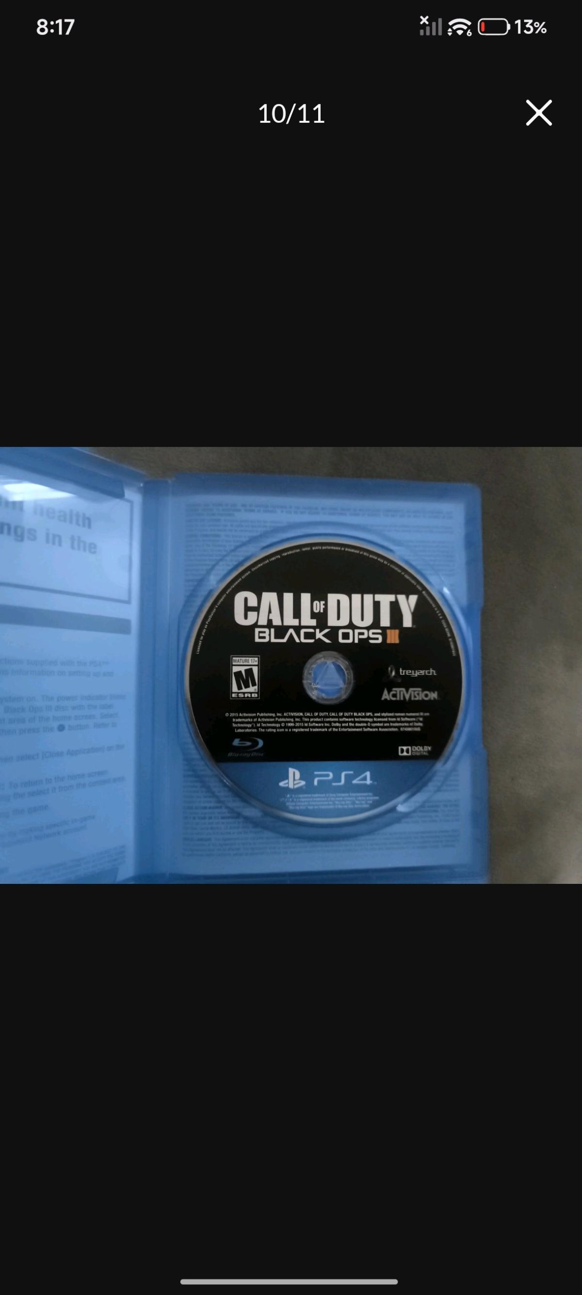call of duty Black ops 3 like New - Aguadilla, Puerto Rico - FleaMarketBay