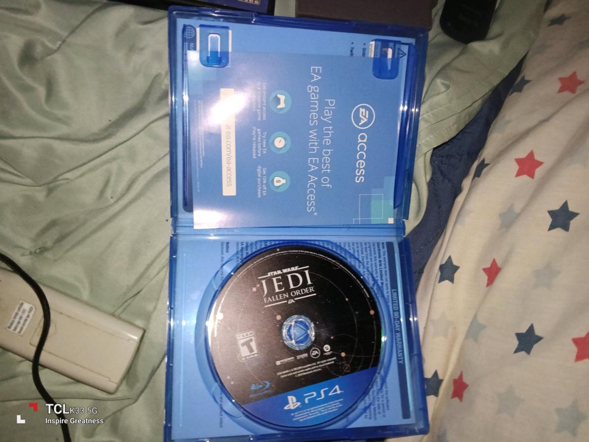 PS4 Game StarWars Jedi Fallen Order - Byrdstown, Tennessee - FleaMarketBay
