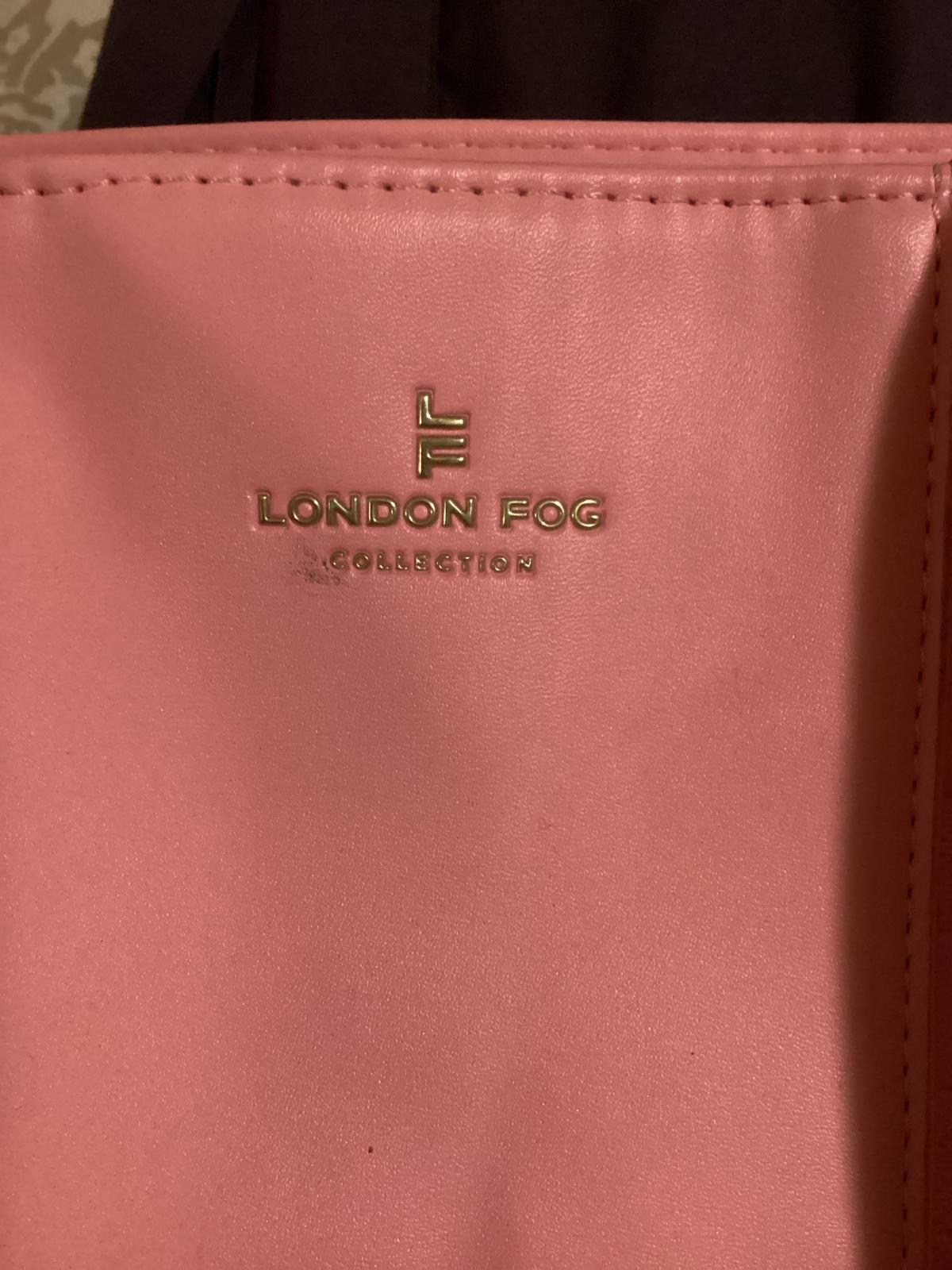 New Large London Fog Pink Leather Purse with original price. - , Tennessee - FleaMarketBay