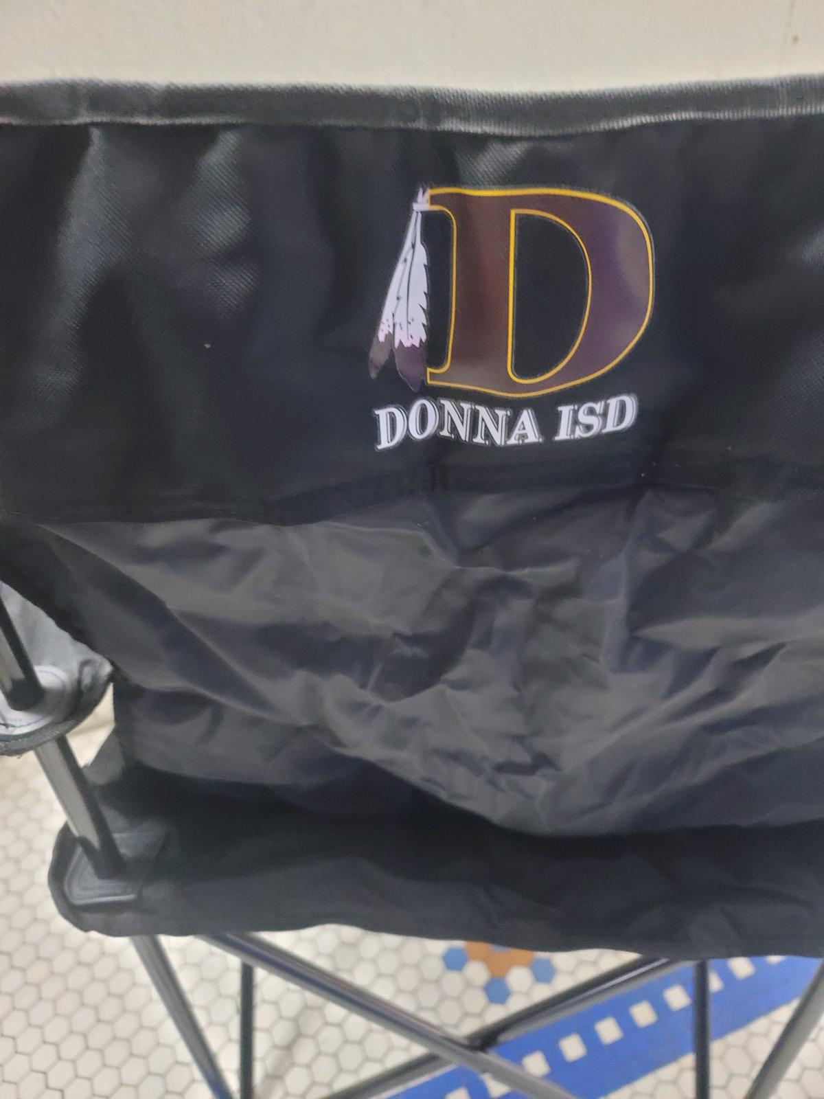 Used Folding Chair With Donna Emblem On Back Bag Included - Mercedes, Texas - FleaMarketBay