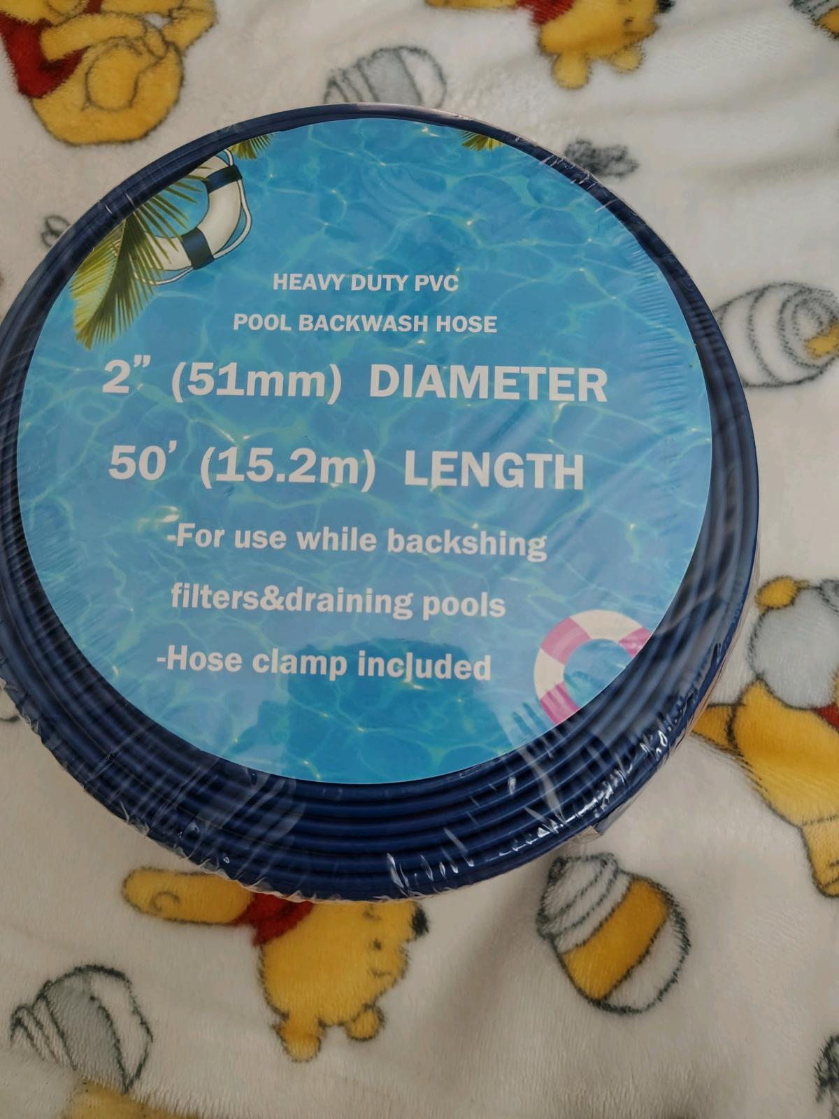 Yashine 2 x 50 Heavy Duty PVC Pool BackwashHose - Tulsa, Oklahoma - FleaMarketBay