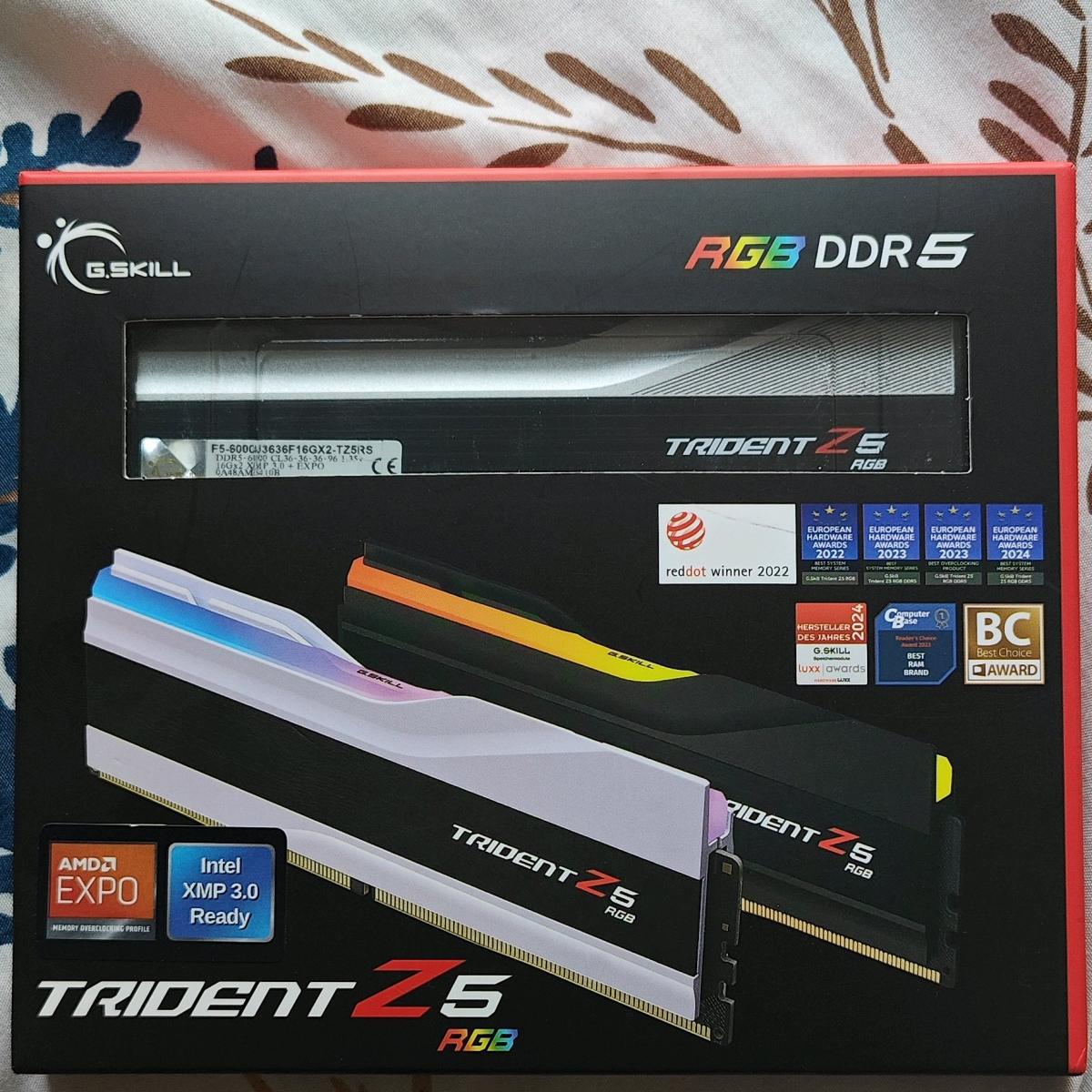 Gskill Trident Z5 Neo RGB 2x16gb Ddr5 6000mhz CL36 - Daly City, California - FleaMarketBay
