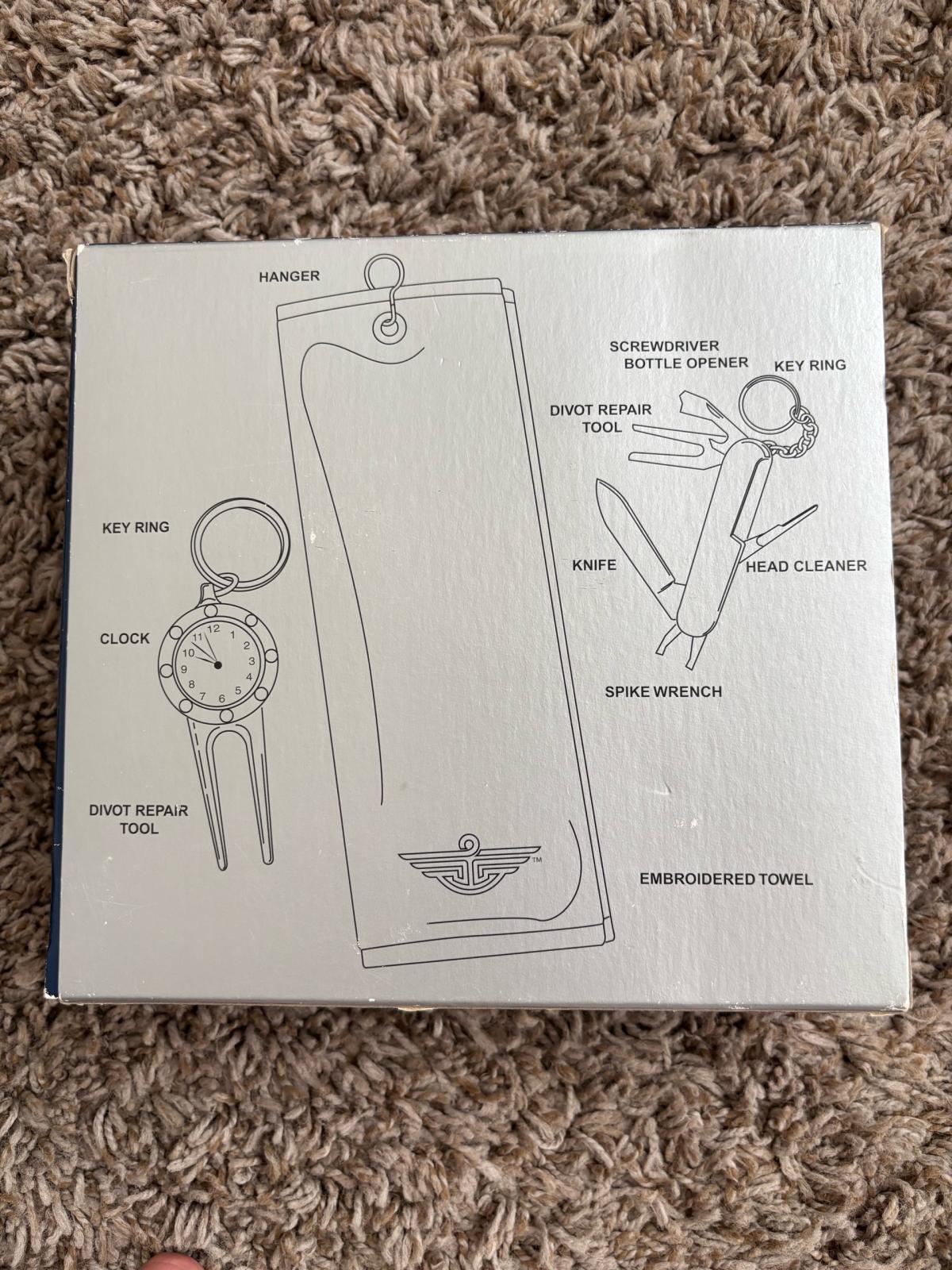 Dockers Golf Sports Set 3pc Divot Tool Key Ring Bottle Opene - Oklahoma City, Oklahoma - FleaMarketBay