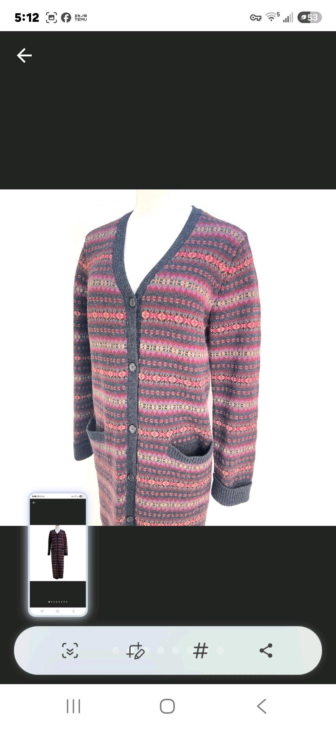 Lauren Green Label Ralph Lauren Long Sweater - Alpharetta, Georgia - FleaMarketBay