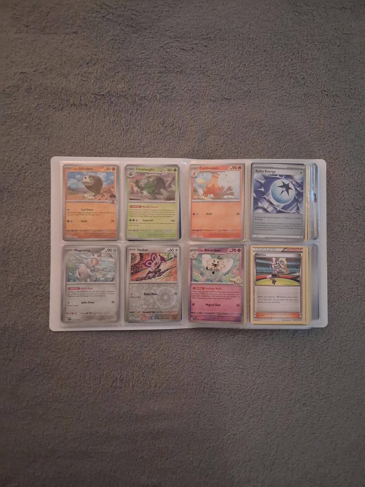 268 Pokemon Trading Cards with Box Holder Binder And Book - North Hollywood, California - FleaMarketBay