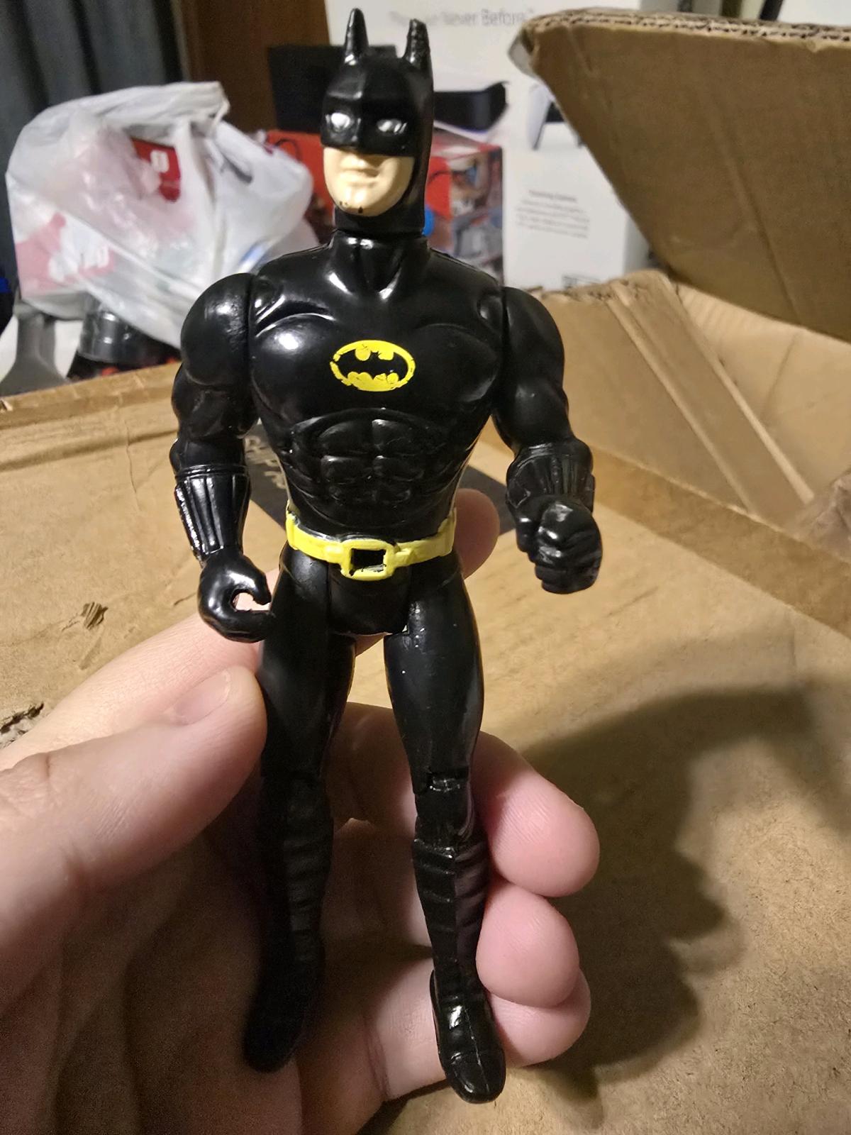 Vintage 1989 Toy Biz Batman Action Figure Michael Keaton - Sulphur, Oklahoma - FleaMarketBay