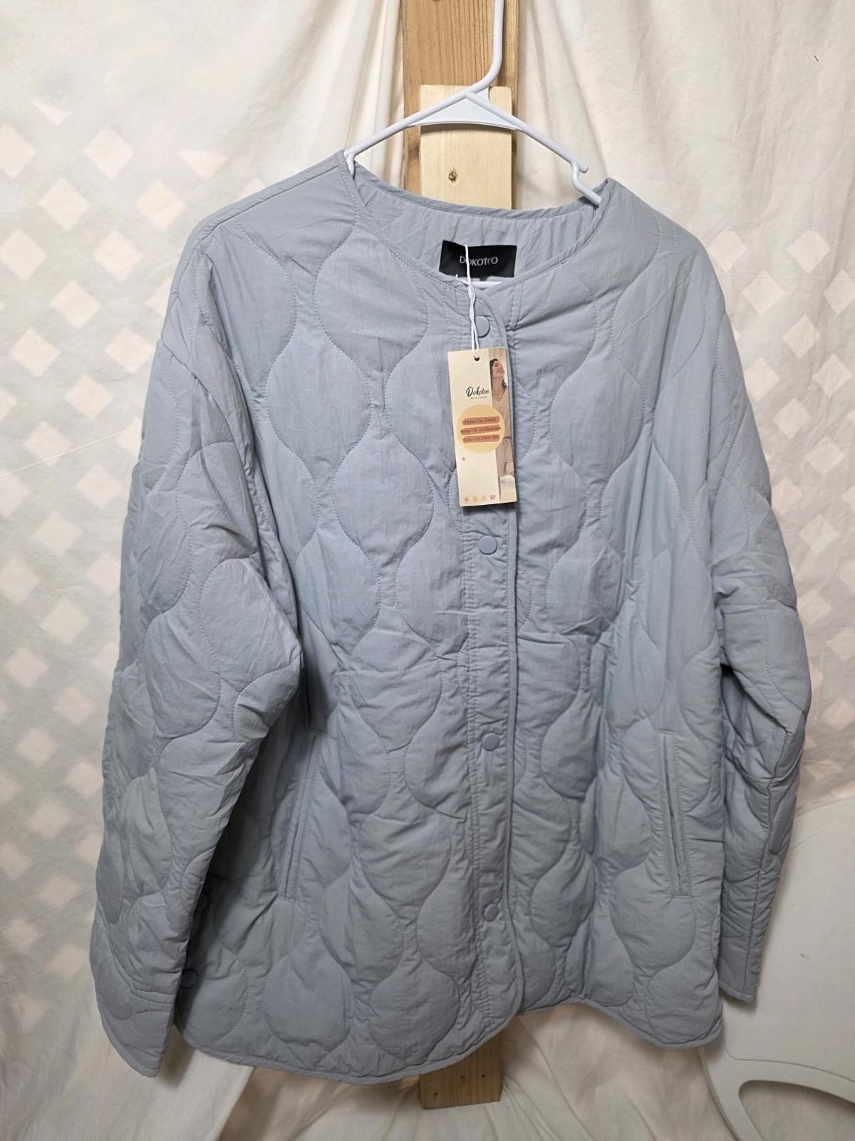 Dokotoo quilted puff winter jacket - Sheboygan Falls, Wisconsin - FleaMarketBay