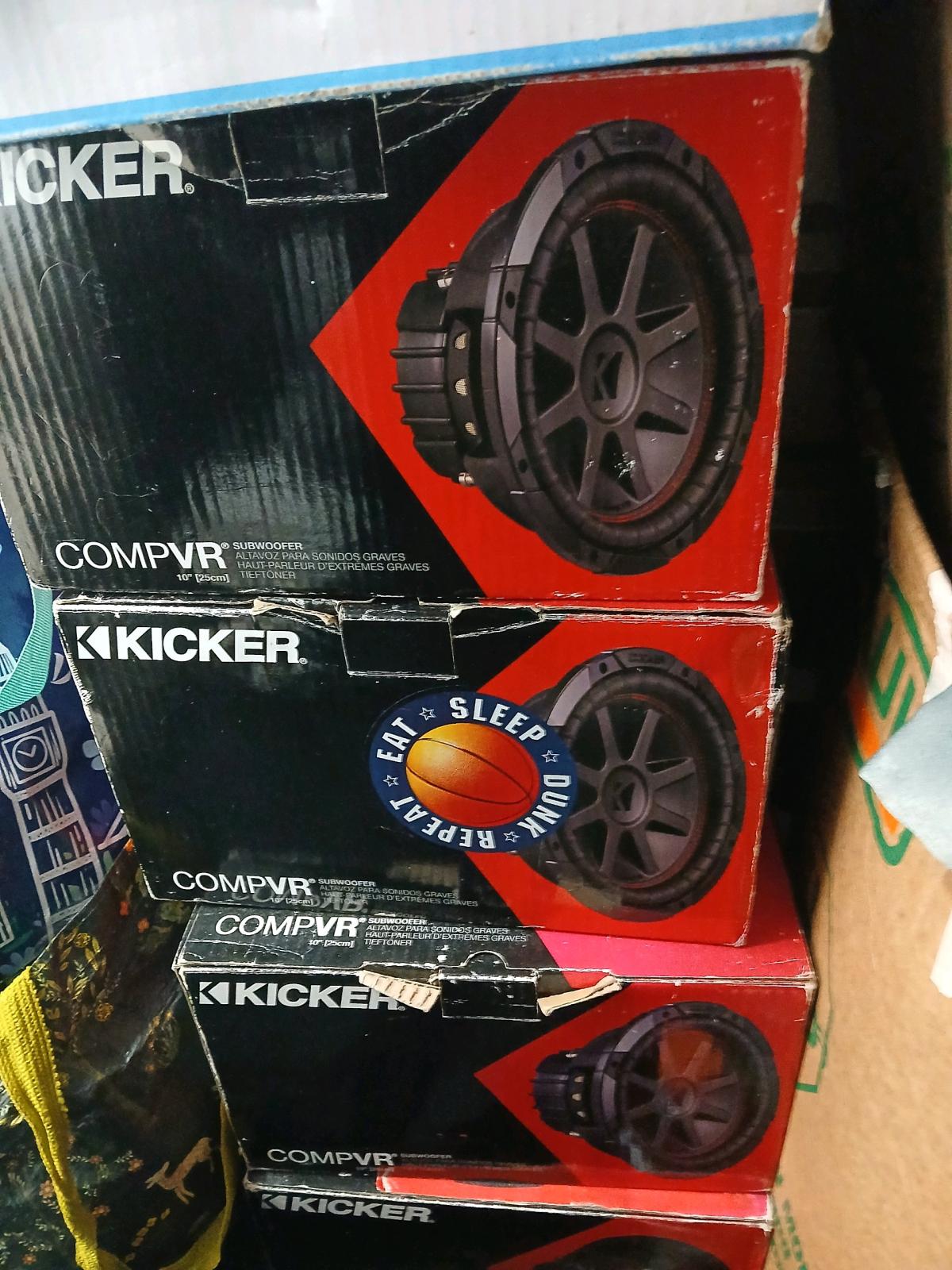 4 four 10 inch subwoofers - Decatur, Georgia - FleaMarketBay
