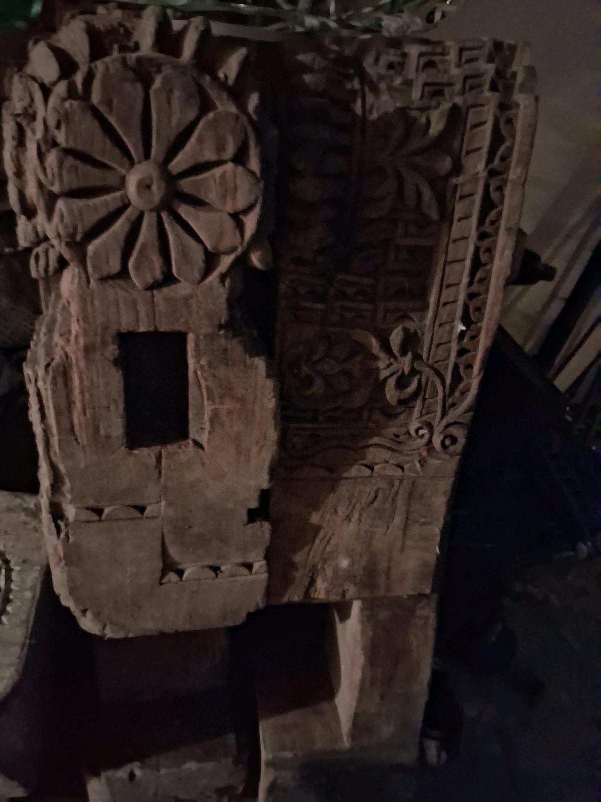 antique Chinese courtyard gate or temple door - Katy, Texas - FleaMarketBay