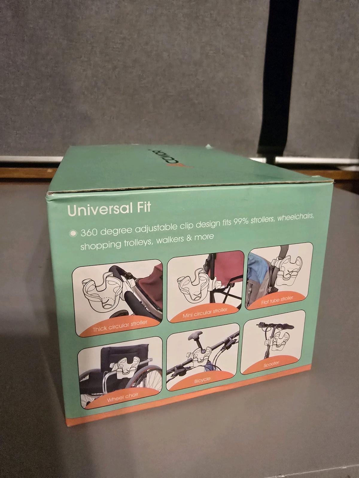 Brand New 2in1 Stroller Cup Holder with Phone Holder  Accmor - Sulphur, Oklahoma - FleaMarketBay