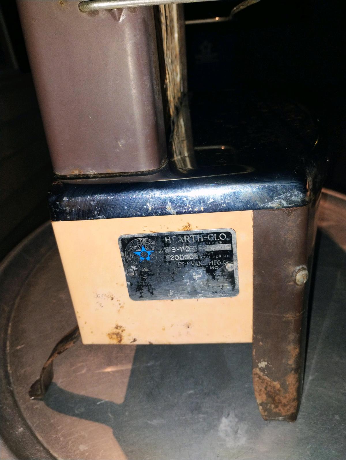 heaterGlow vintage gas heater portable - North Las Vegas, Nevada - FleaMarketBay