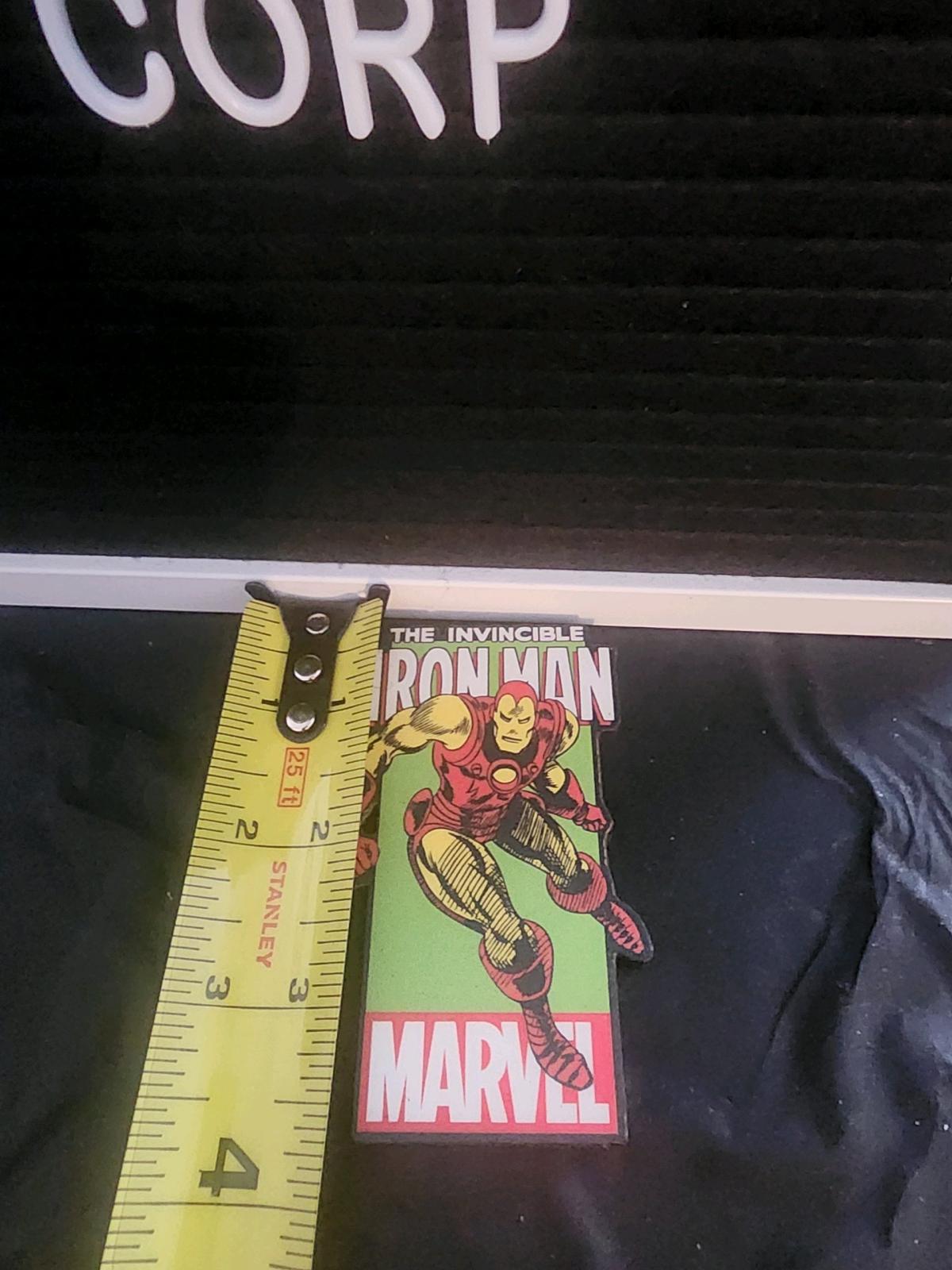 Marvel Comics The Invincible Iron Man 3D diecut magnetplaque - Ozone Park, New York - FleaMarketBay