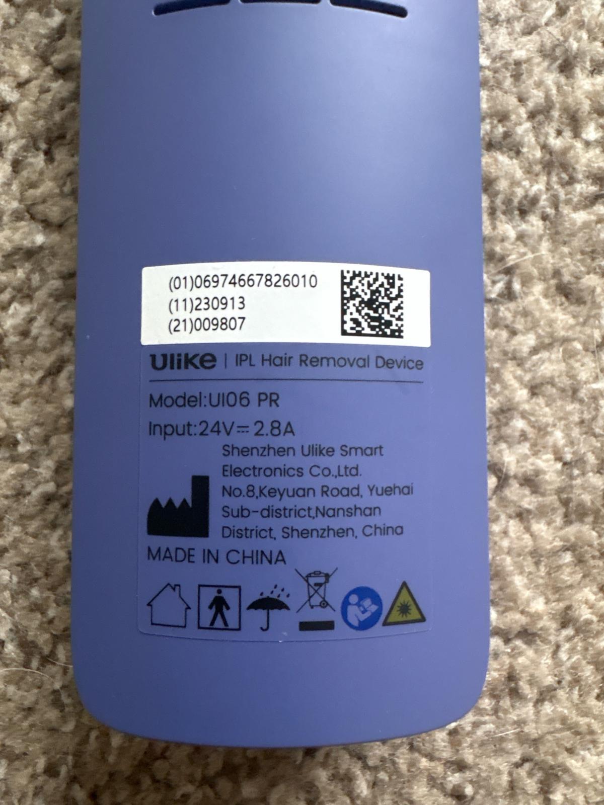 Ulike IPL Laser Hair Removal Device - Saint Louis, Missouri - FleaMarketBay
