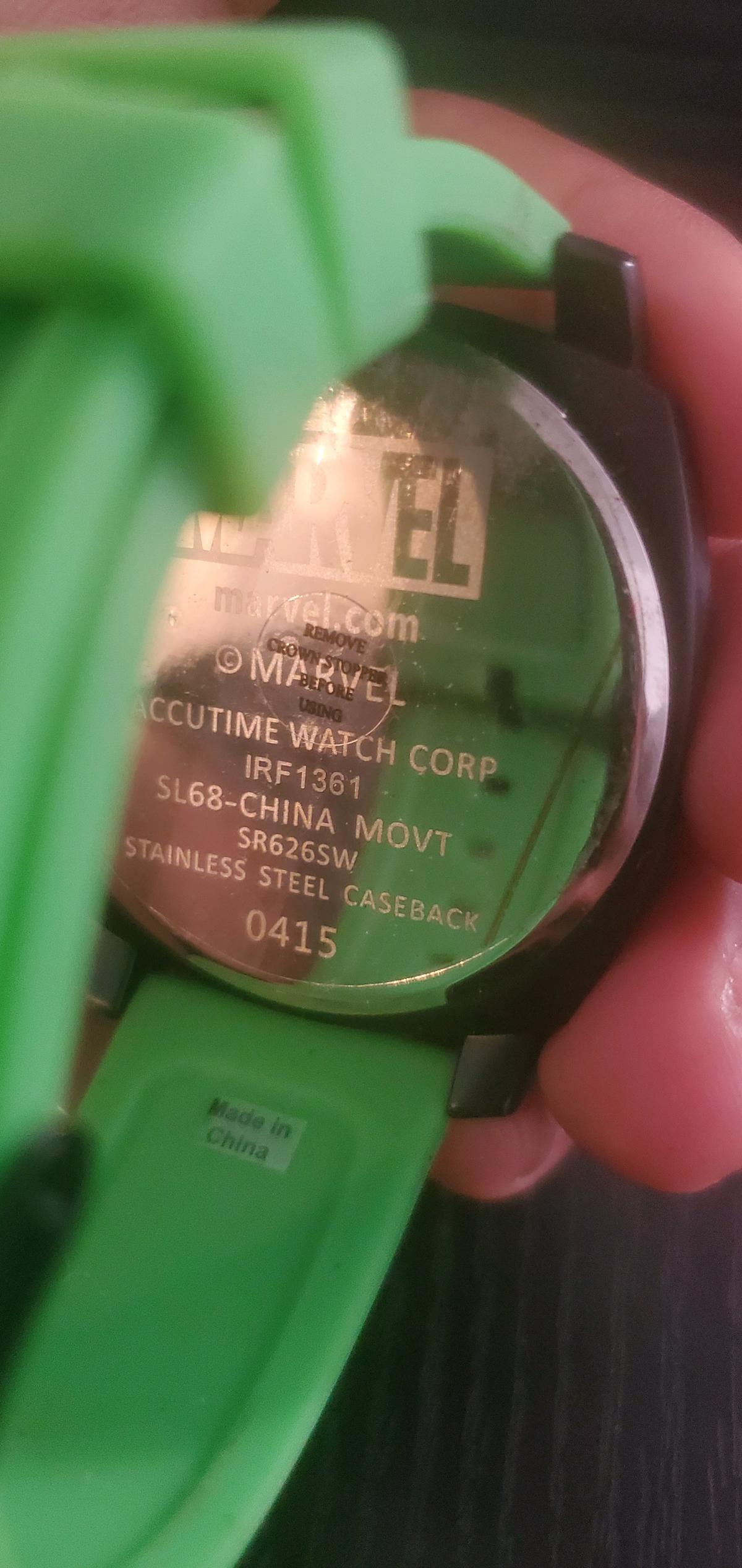 Marvel Comics Iron Fist analog wristwatch New no box - Ozone Park, New York - FleaMarketBay