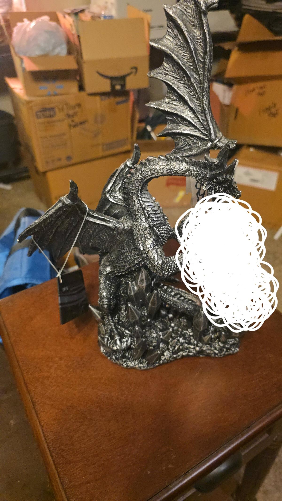 Ebros 13Tall Large Dreamwork  Fantasy Bahamut Elder Dragon S - Sulphur, Oklahoma - FleaMarketBay