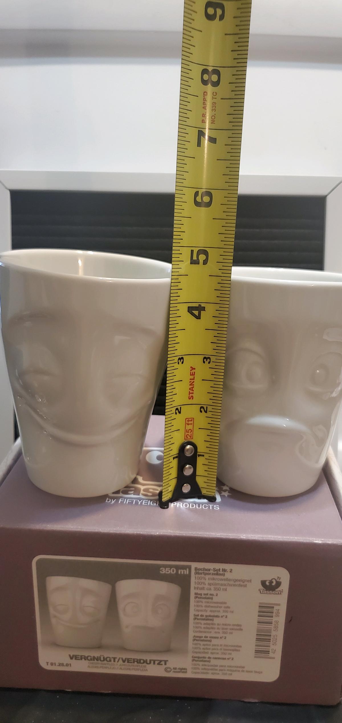 FIFTYEIGHT PRODUCTS TASSEN Porcelain Coffee Mug Set No 2 - Ozone Park, New York - FleaMarketBay