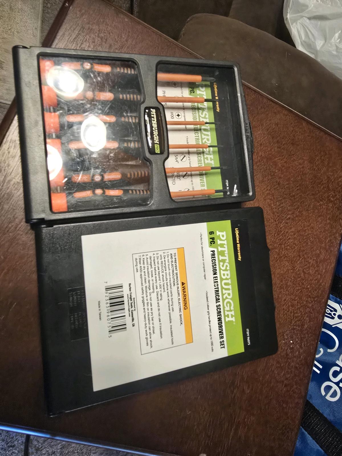 Pittsburgh Pro Precision Screwdriver Sets - Sulphur, Oklahoma - FleaMarketBay