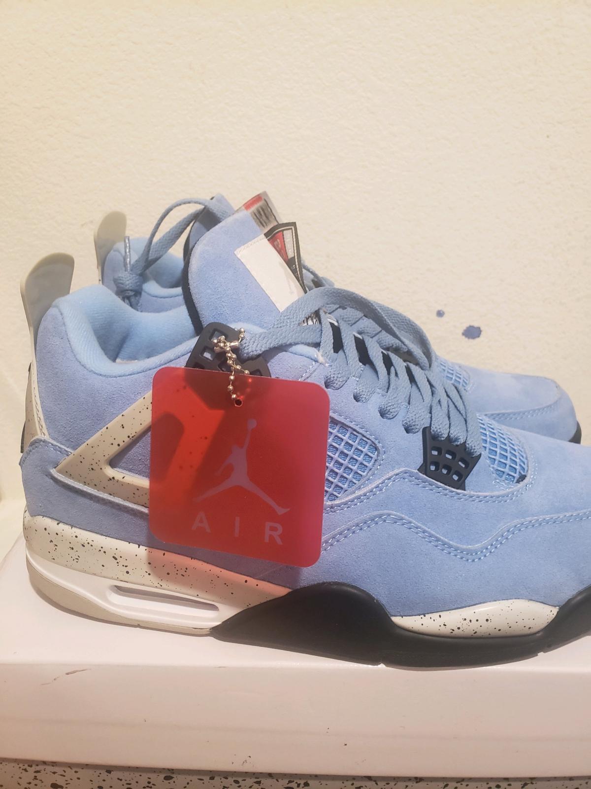 Air Jordan 4 Retro  University blue - Calimesa, California - FleaMarketBay