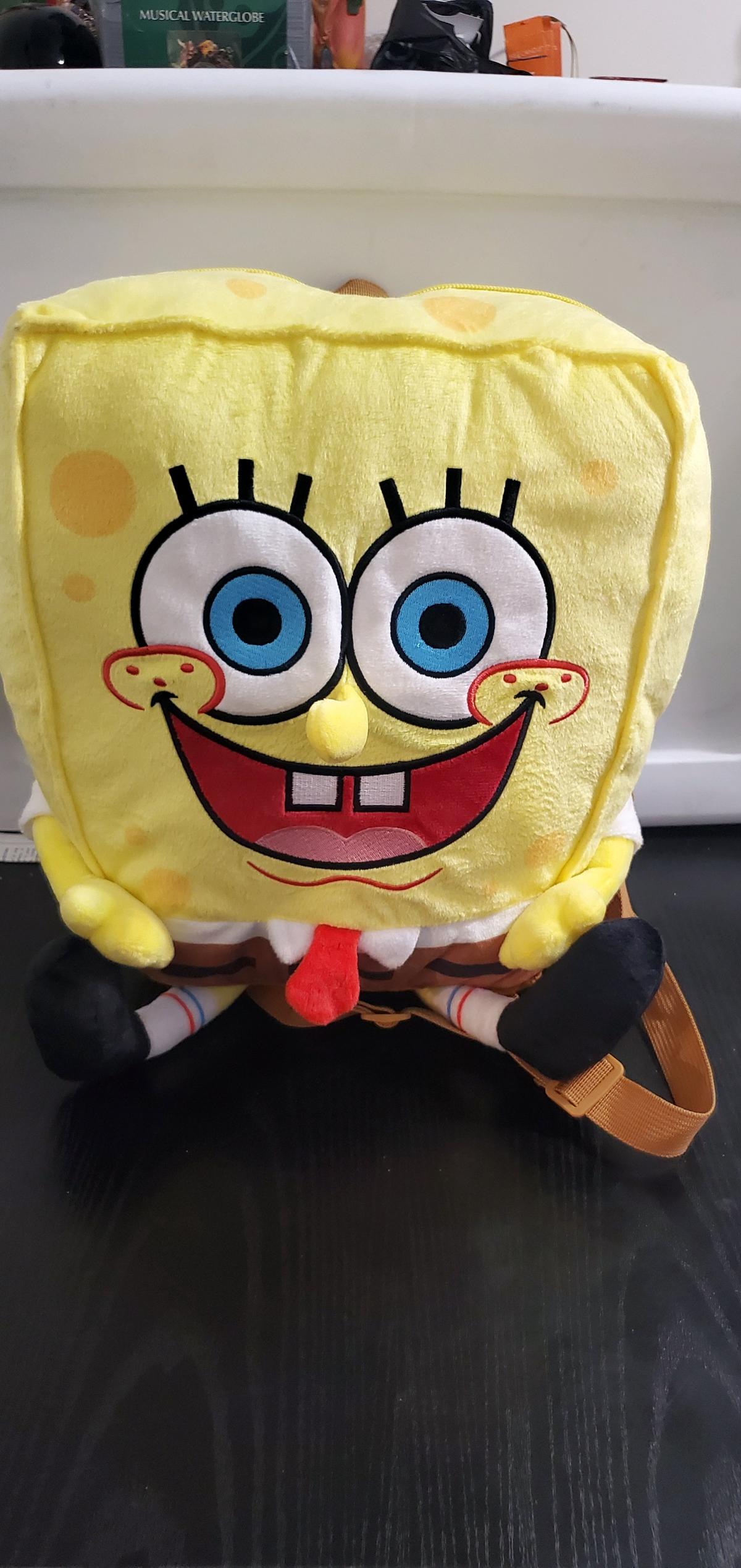 Nickelodeon Spongebob Squarepants Plush Backpack - Ozone Park, New York - FleaMarketBay