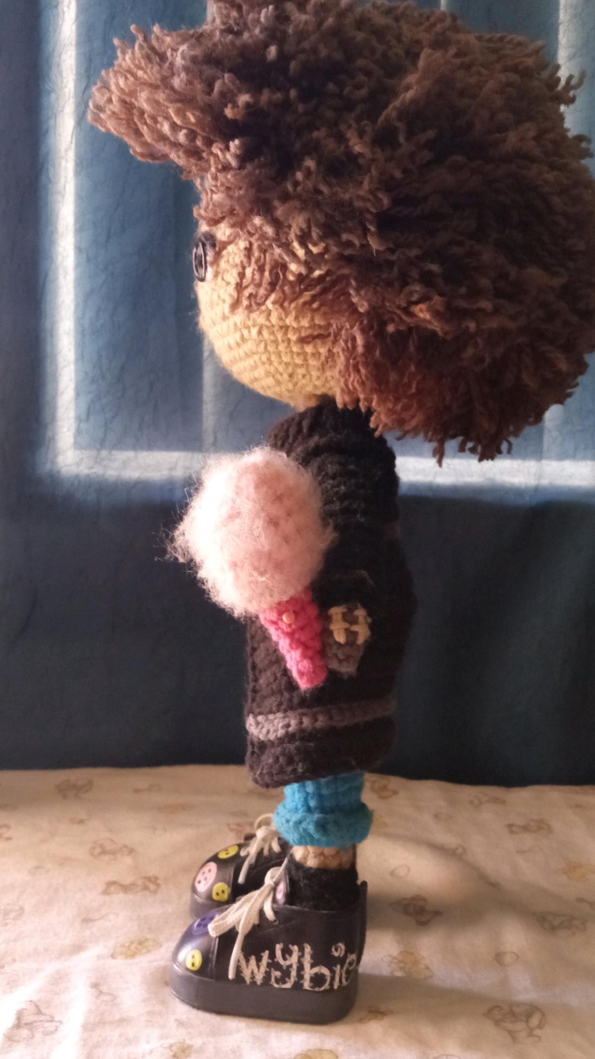 Handmade Crochet Wybie Doll from Coraline - Miami, Florida - FleaMarketBay