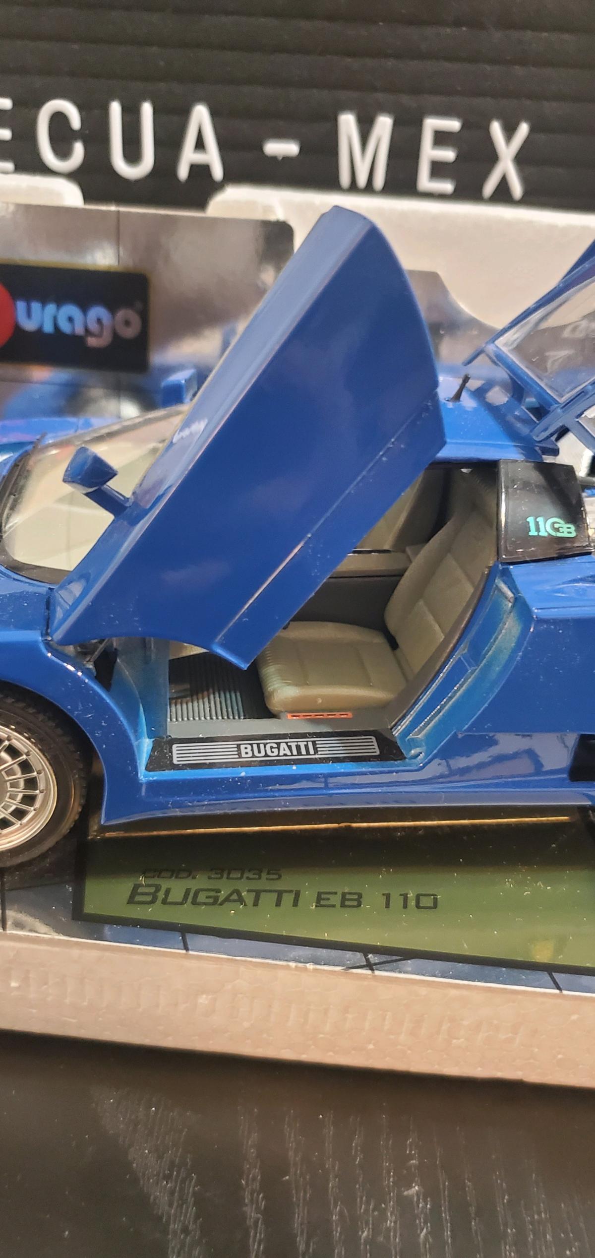 scale Bburago Bugatti EB 110 - Ozone Park, New York - FleaMarketBay