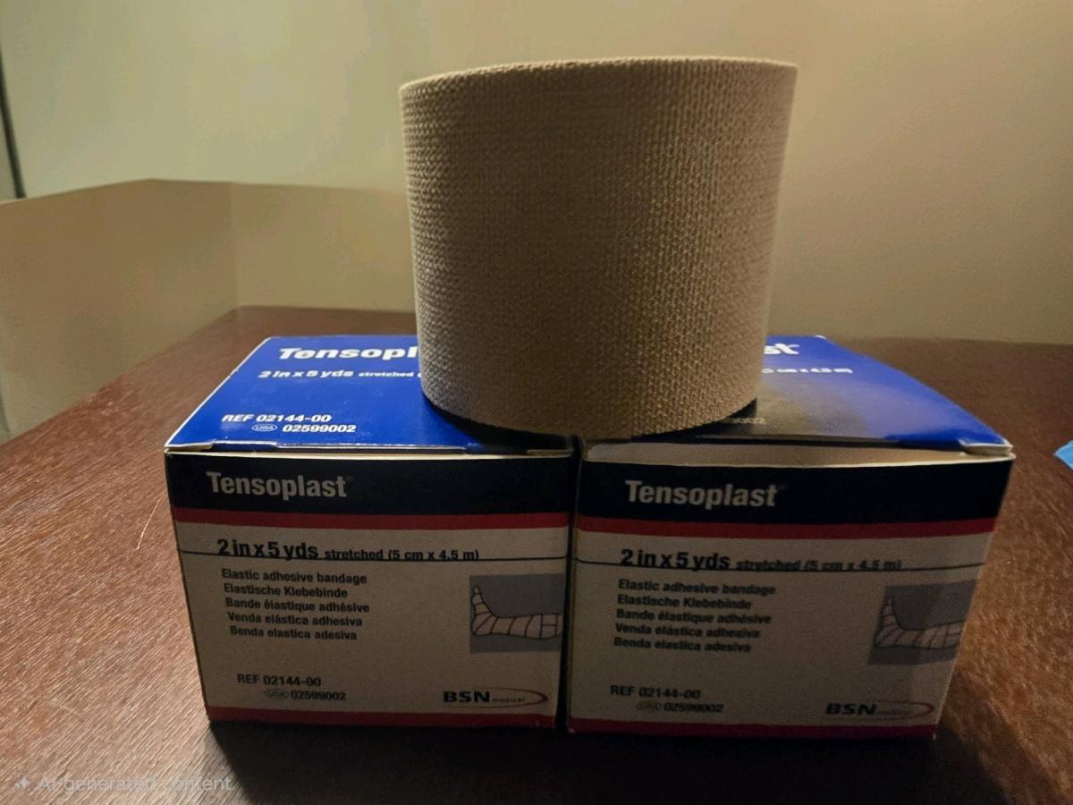 Lot of 3 BSN Tensoplast Elastic Adhesive Bandage 2 x 5 yds N - Sulphur, Oklahoma - FleaMarketBay