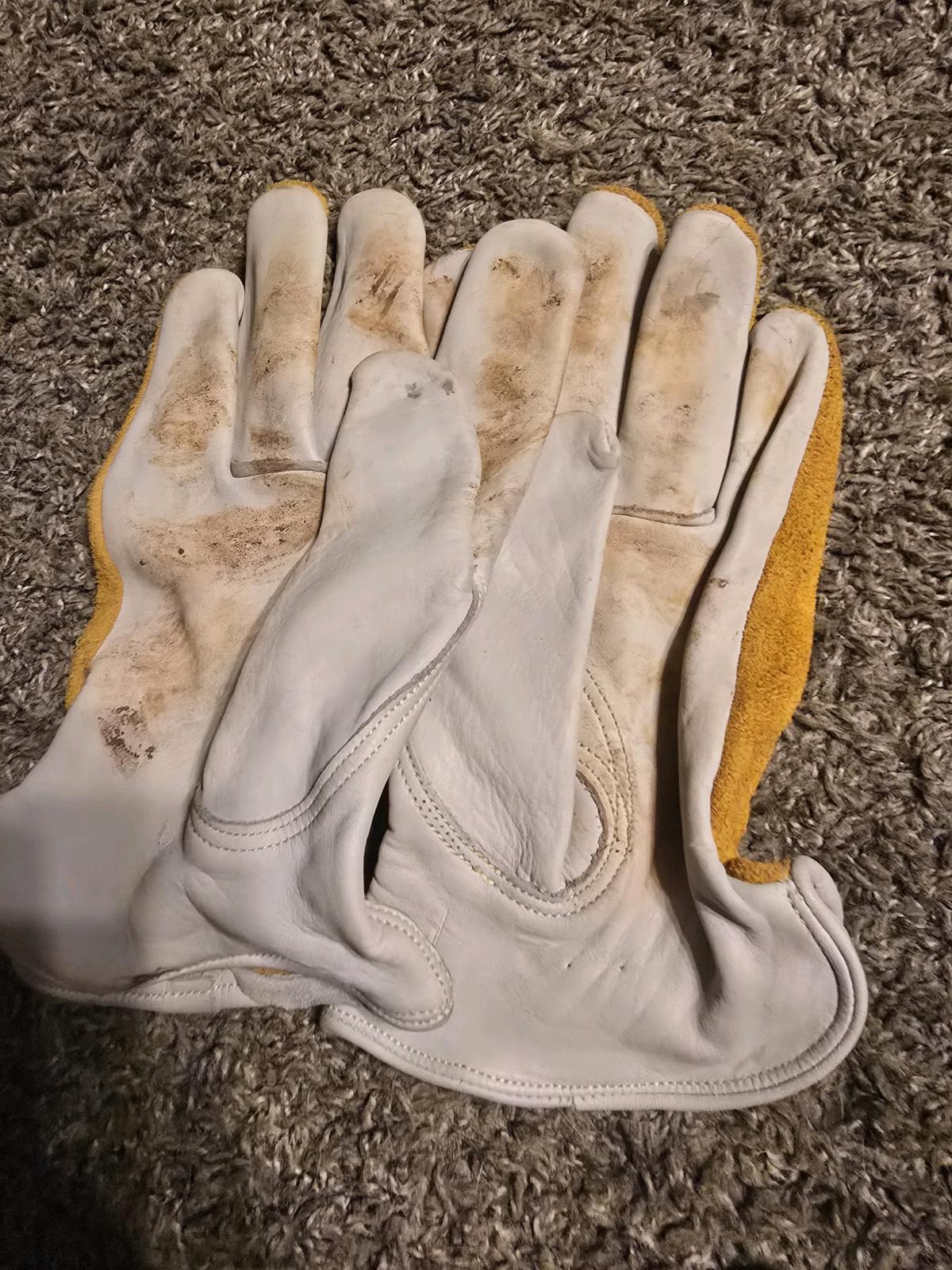 12 Pairs Assorted Work Gloves Bundle HyFlex MaxiFlex Leather - Sulphur, Oklahoma - FleaMarketBay