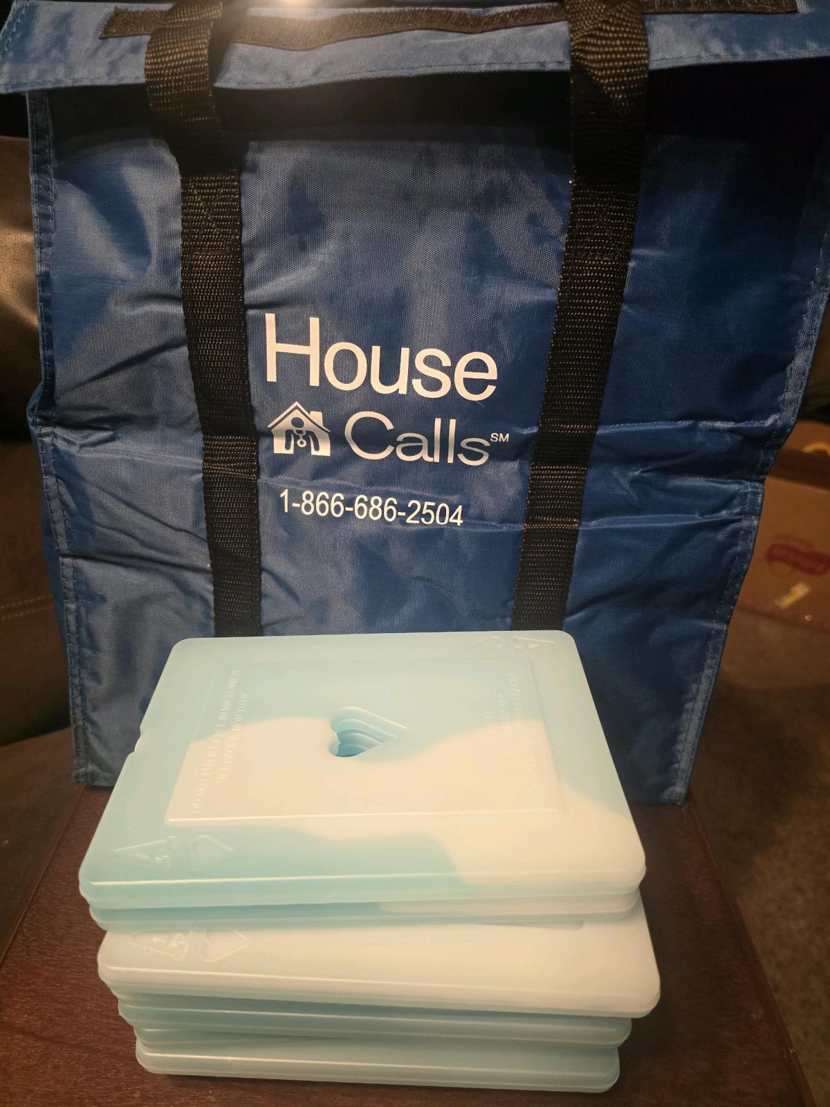 Premium Insulated Cooler Bag  8 Reusable Ice Packs Bundle - Sulphur, Oklahoma - FleaMarketBay