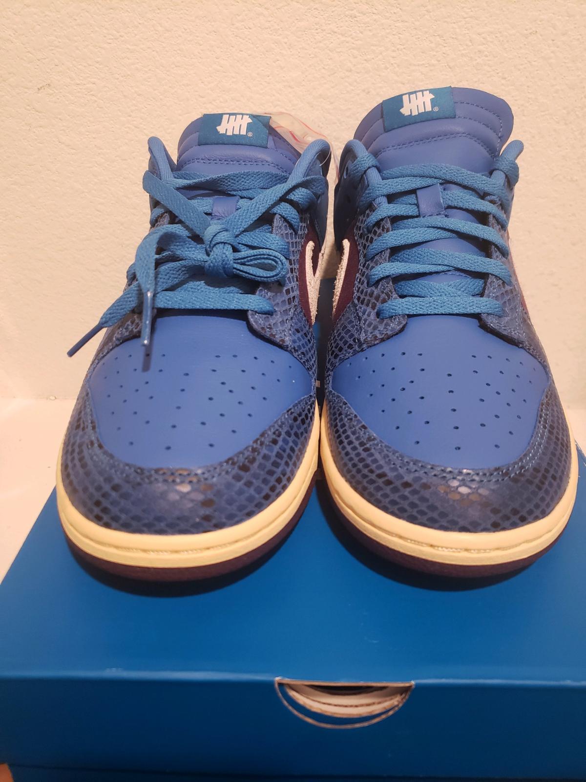 Nike dunk low Undefeated  blue men size 12 - Calimesa, California - FleaMarketBay