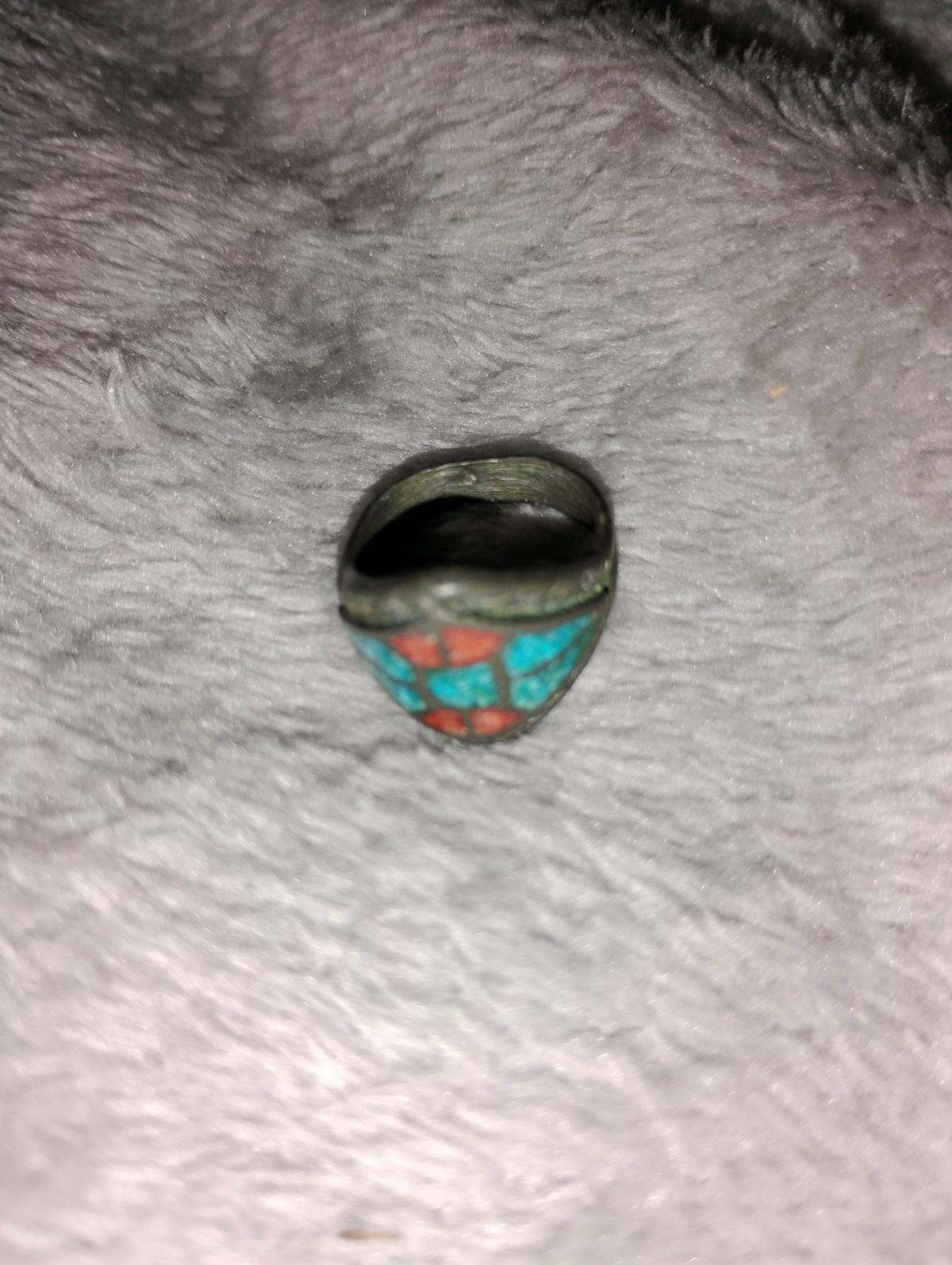 Vintage Navajo sterling silver ring - Byers, Texas - FleaMarketBay