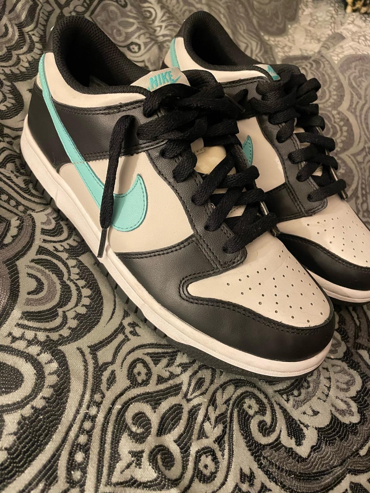 Nike Dunk Low GS colors teal black and white - Shreveport, Louisiana - FleaMarketBay