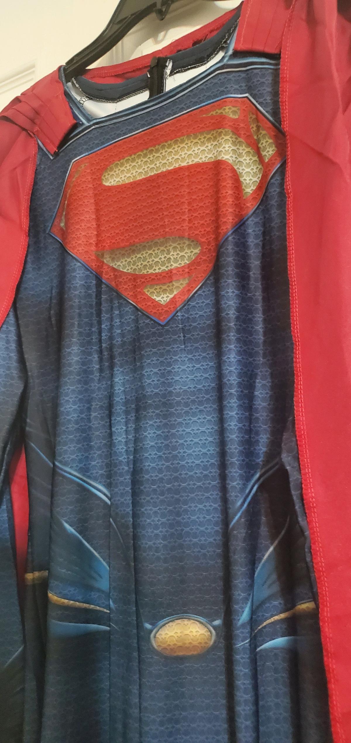 Superman Man of Steel fullbody jumpsuit costume zize M L XL - Ozone Park, New York - FleaMarketBay