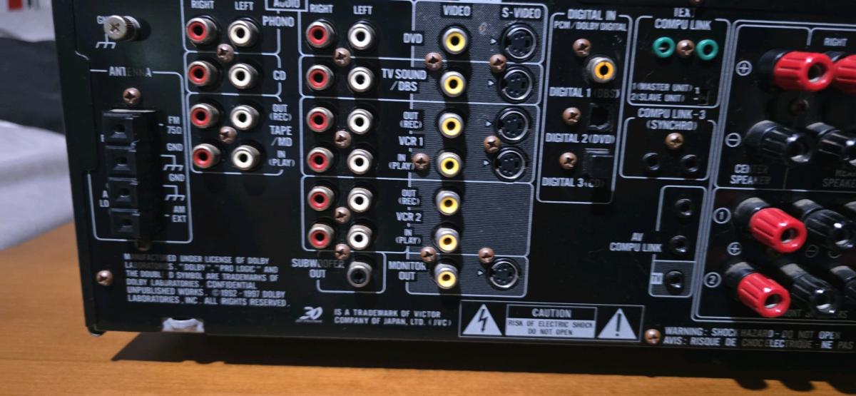 JVC RX884V Audio Video Control Receiver - Quinton, New Jersey - FleaMarketBay