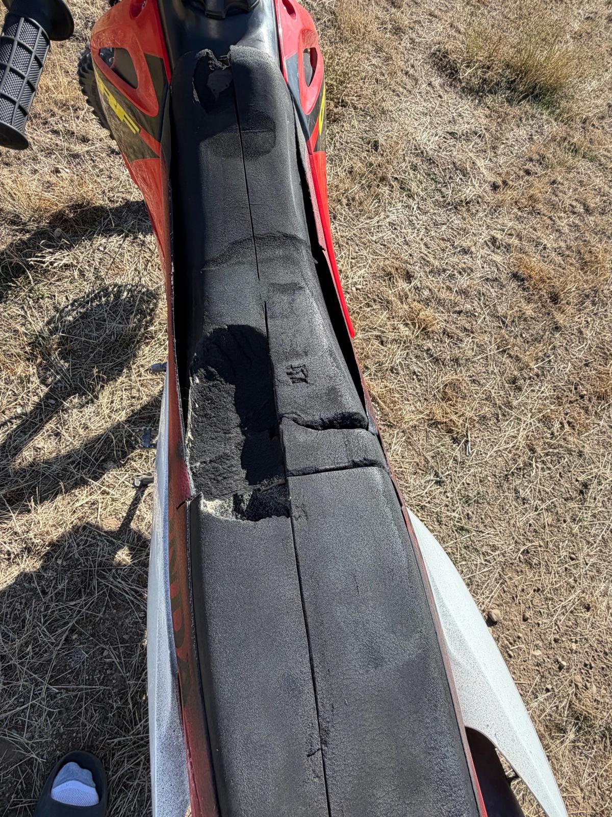 Honda crf230f 2003 with only a little seat damage - Carlton, Washington - FleaMarketBay