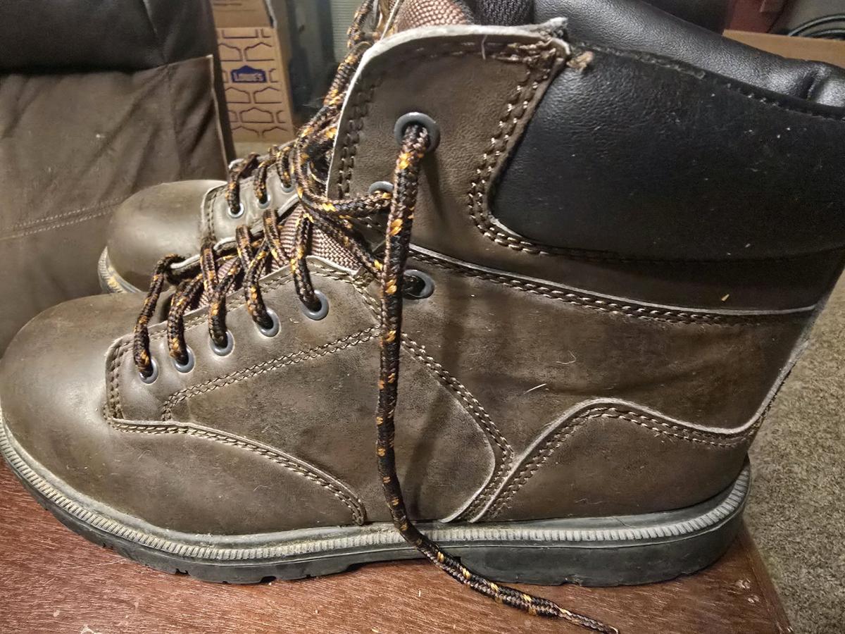 Brahma Boots Mens Size 11 Steel Toe Brown Waterproof - Sulphur, Oklahoma - FleaMarketBay