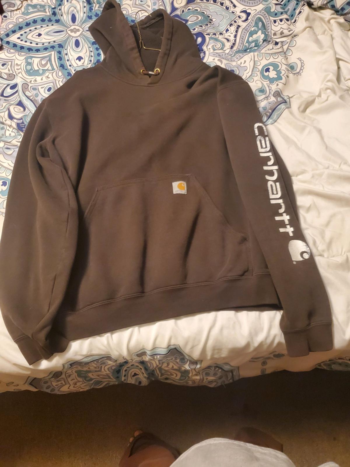 carhartt hoodie for sale anyone want - Bradford, Pennsylvania - FleaMarketBay