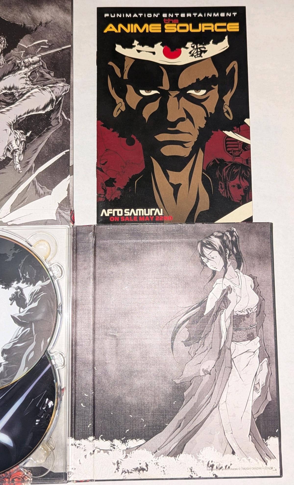 Samuel L Jackson Afro Samurai Directors Cut DVD Anime - New Bern, North Carolina - FleaMarketBay